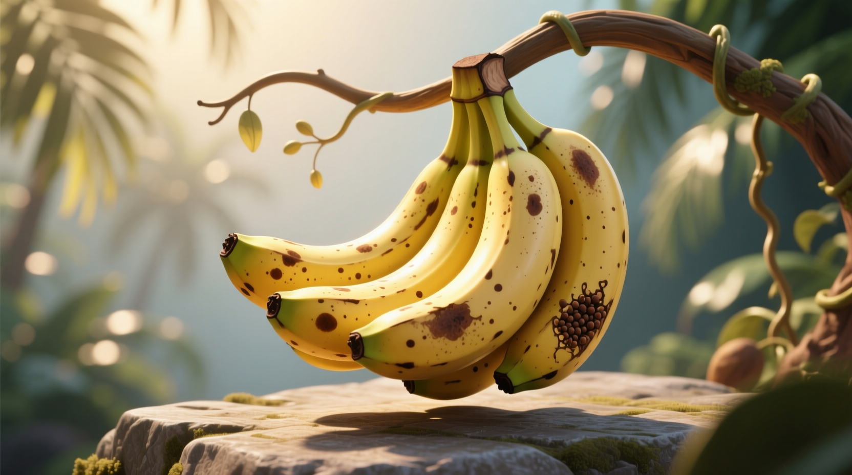 should you pick bananas with spots