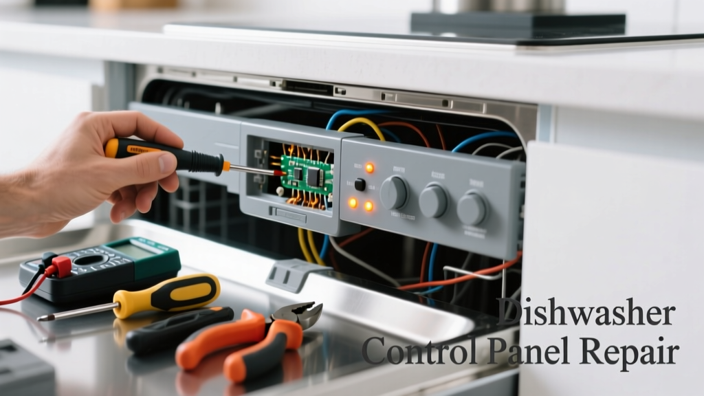 Dishwasher Control Panel Not Working in Kitchen Fix