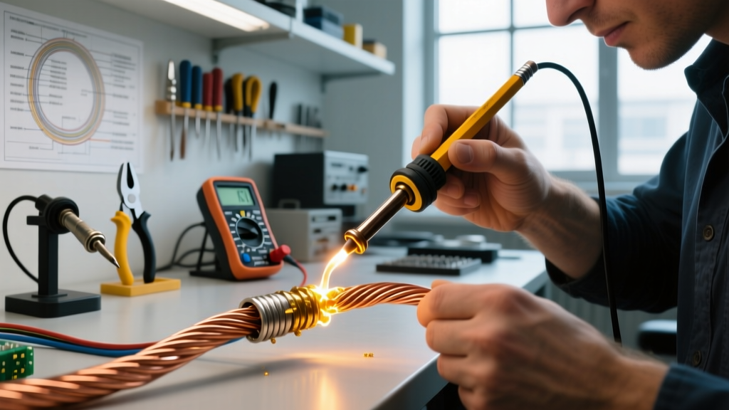 Mastering the Pencil Soldering Gun for Heavy Gauge Wires