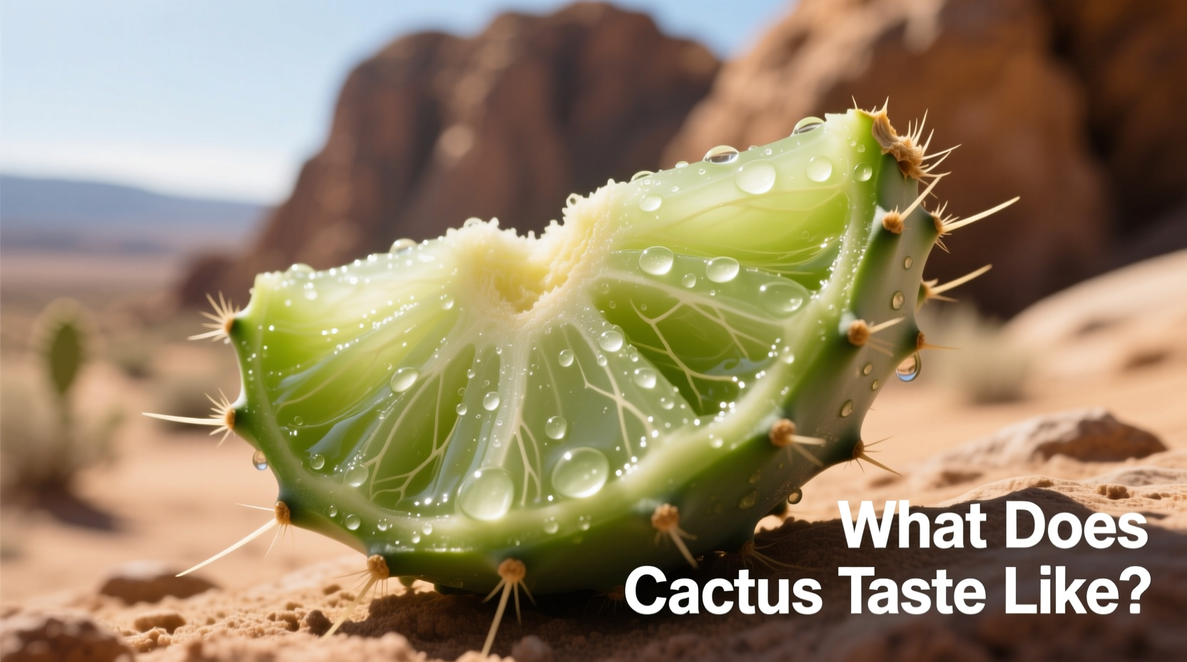 What Does Cactus Taste Like: Flavor Guide & Culinary Insights