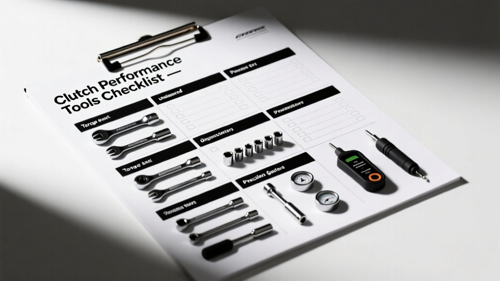 Clutch Performance Tools Checklist: Essential Equipment for Precision Diagnostics and Installation