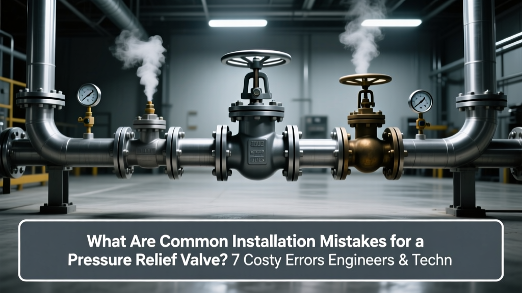 7 Pressure Relief Valve Installation Mistakes That Cause