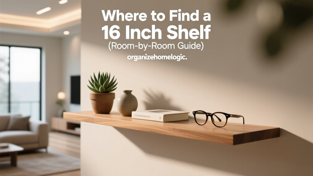 Where to Find a 16 Inch Shelf (Room-by-Room Guide)