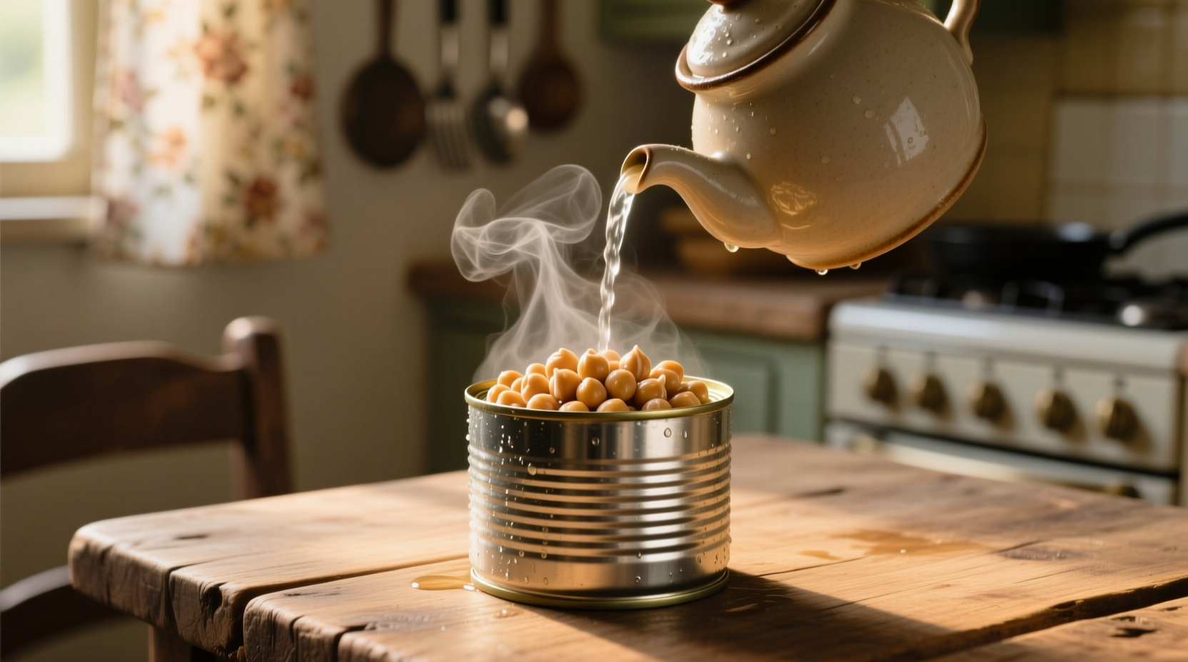 softening canned chickpeas tip