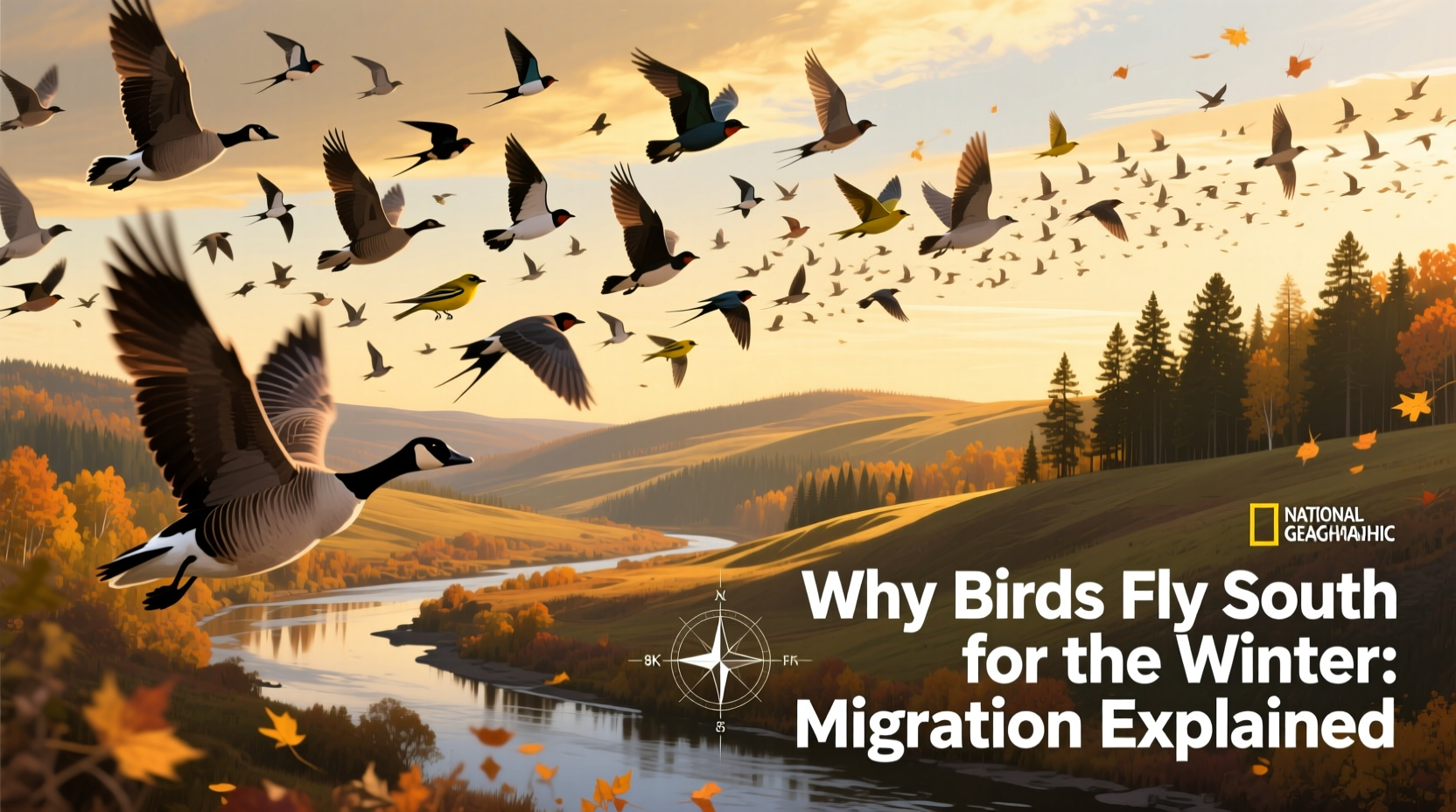 why do birds fly south for the winter