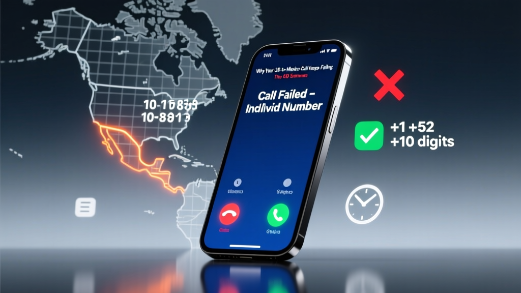 Why Your US-to-Mexico Call Keeps Failing: The 10 Digit Phone Number Explained Us Mexico Dialing Rules You’re Getting Wrong (and Exactly How to Fix It in 60 Seconds)