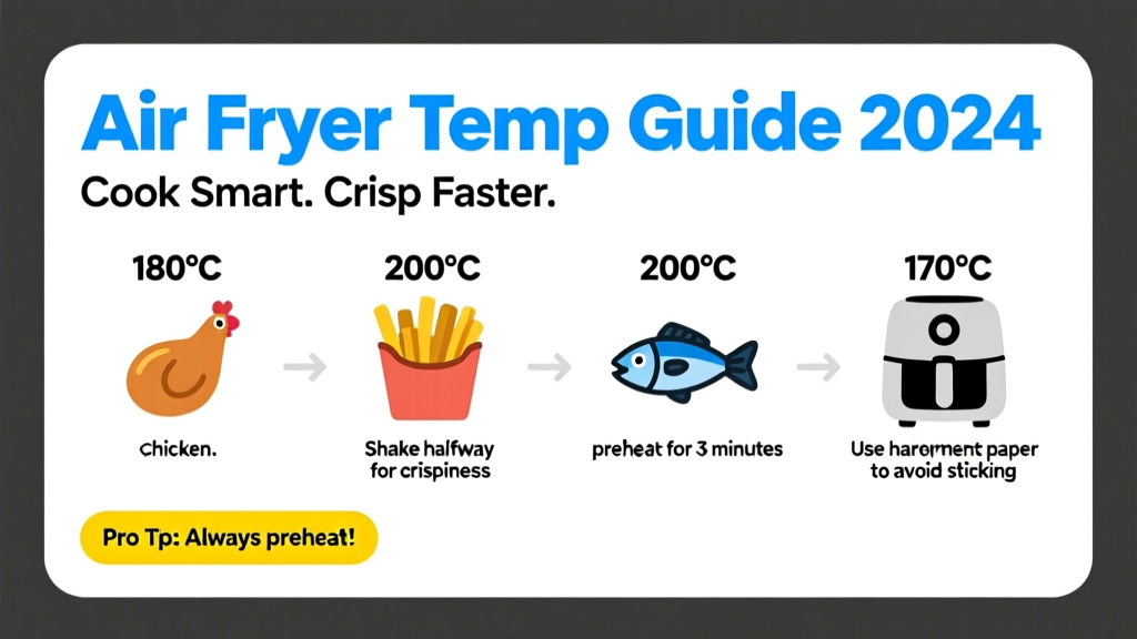 Air Fryer Temperature Guide (Celsius, 2024)