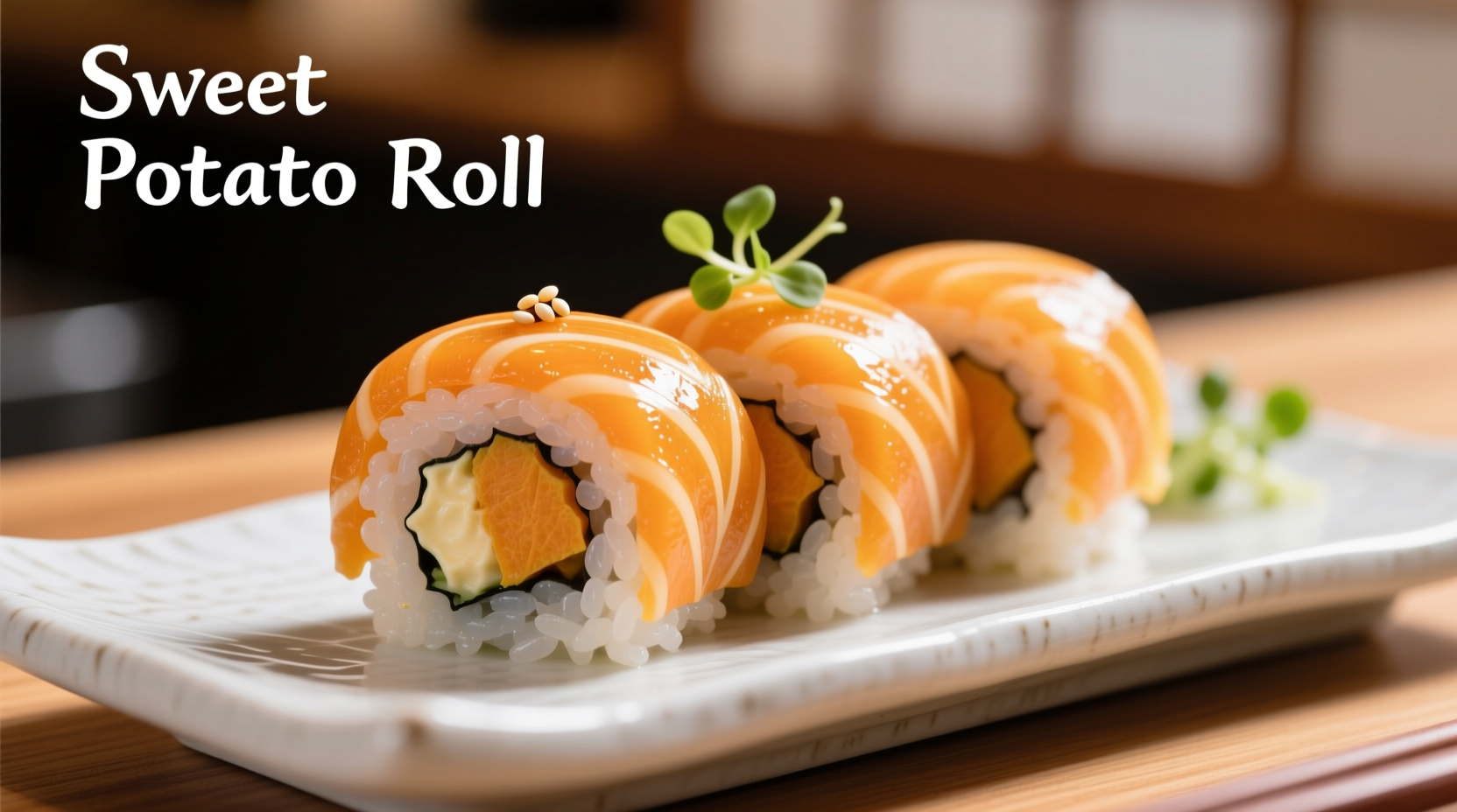 sushi sweet potato roll