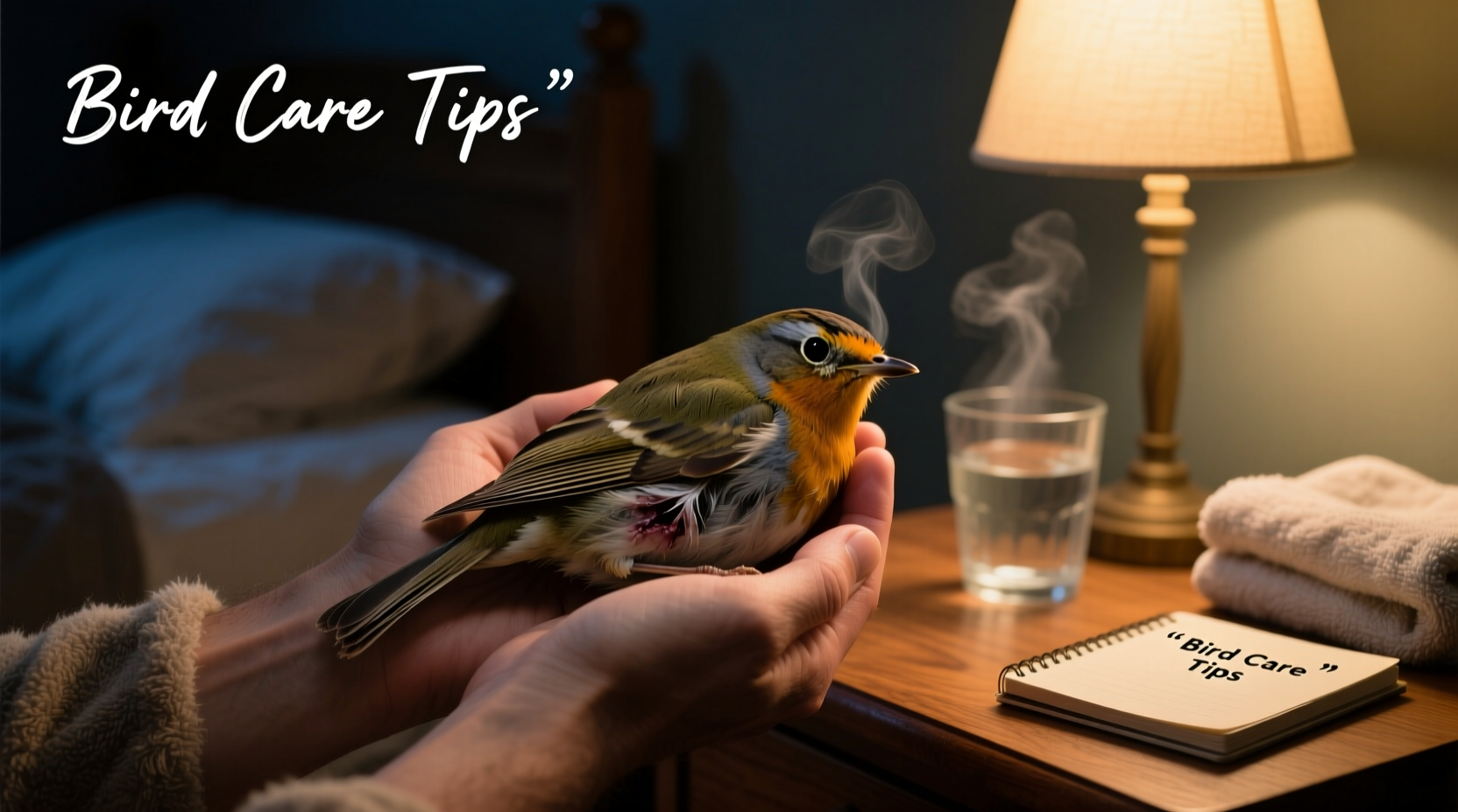 What to Do with an Injured Bird Overnight