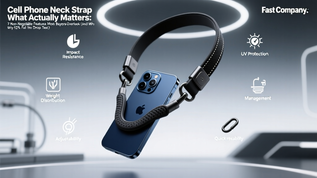 Cell Phone Neck Strap What Actually Matters: 7 Non-Negotiable Features Most Buyers Overlook (And Why 92% Fail the Drop Test)