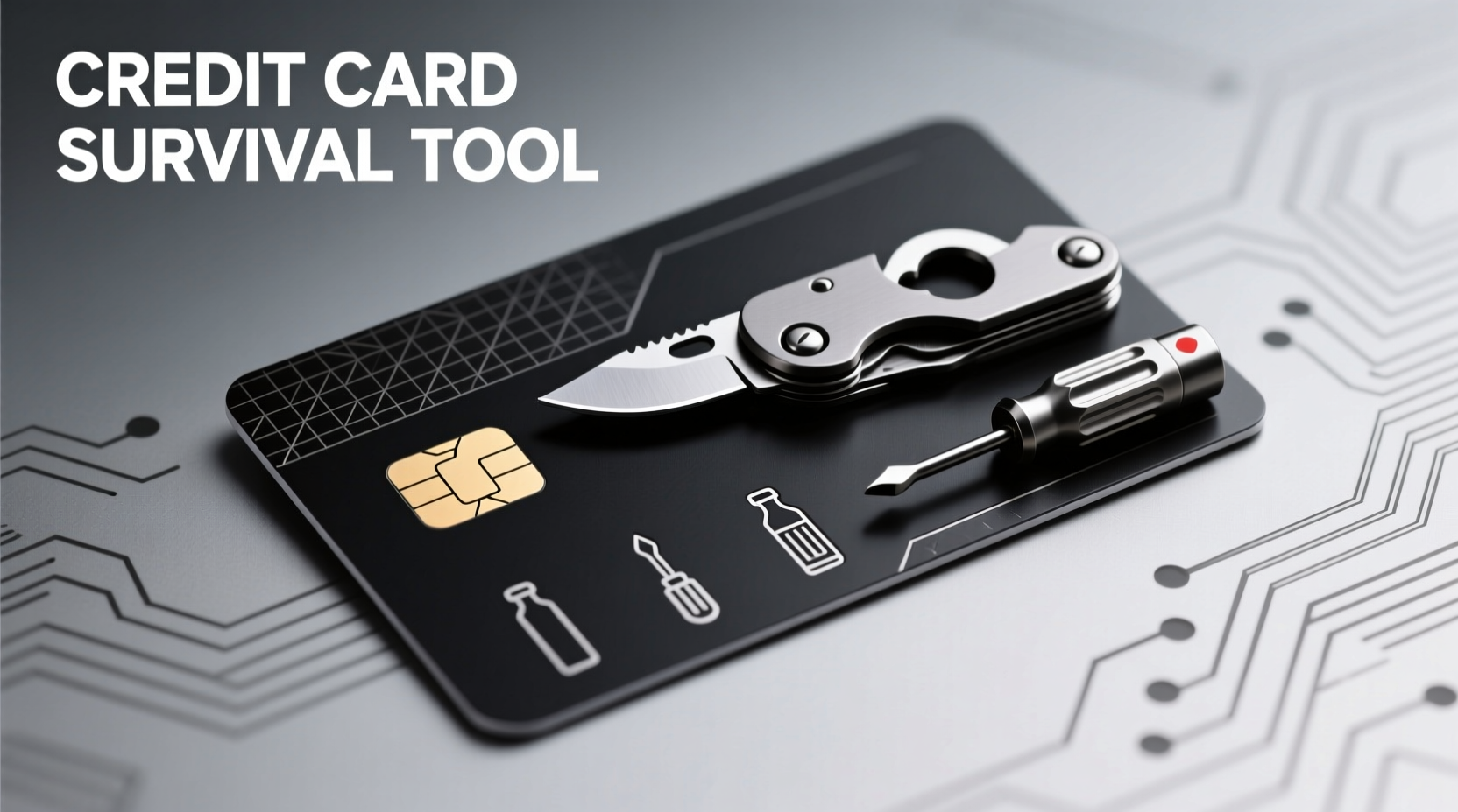 the credit card survival multi tool