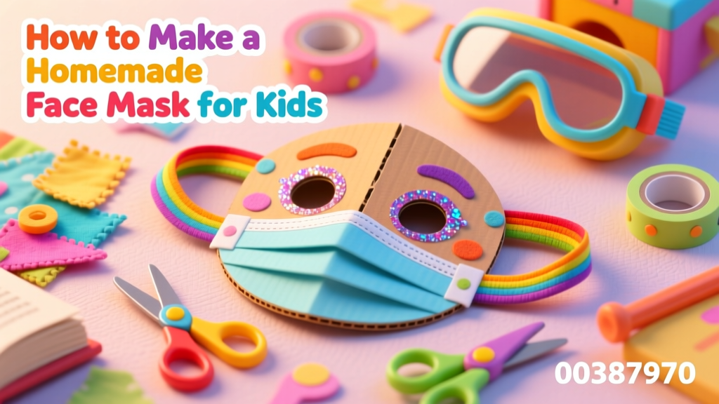 How To Make A Homemade Face Mask For Kids: Safety-Tested, Age-Appropriate Instructions & Fabric Science