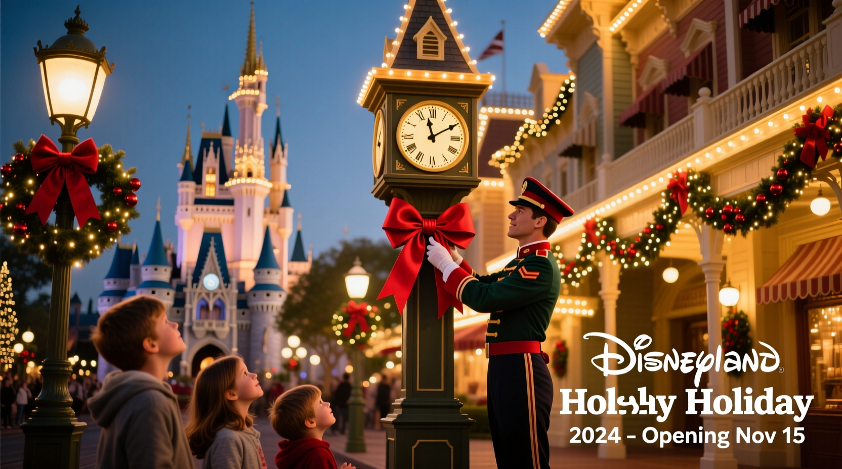 when does disneyland start christmas