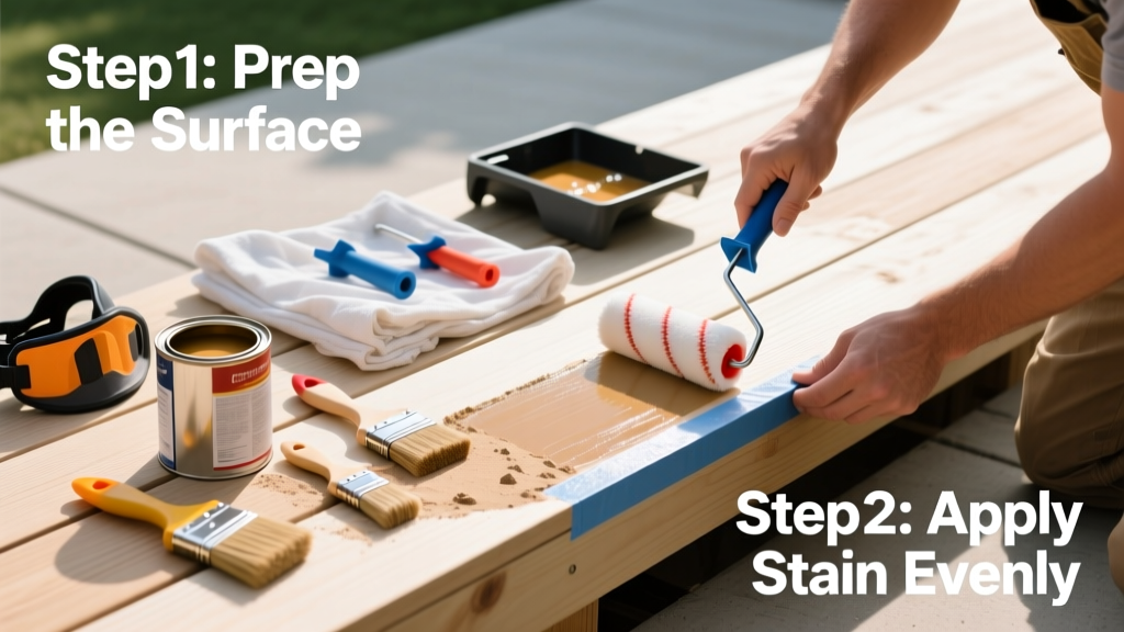 How to Stain a Deck: A Step-by-Step Homeowner Guide