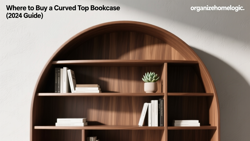 Where to Buy a Curved Top Bookcase (2024 Guide)