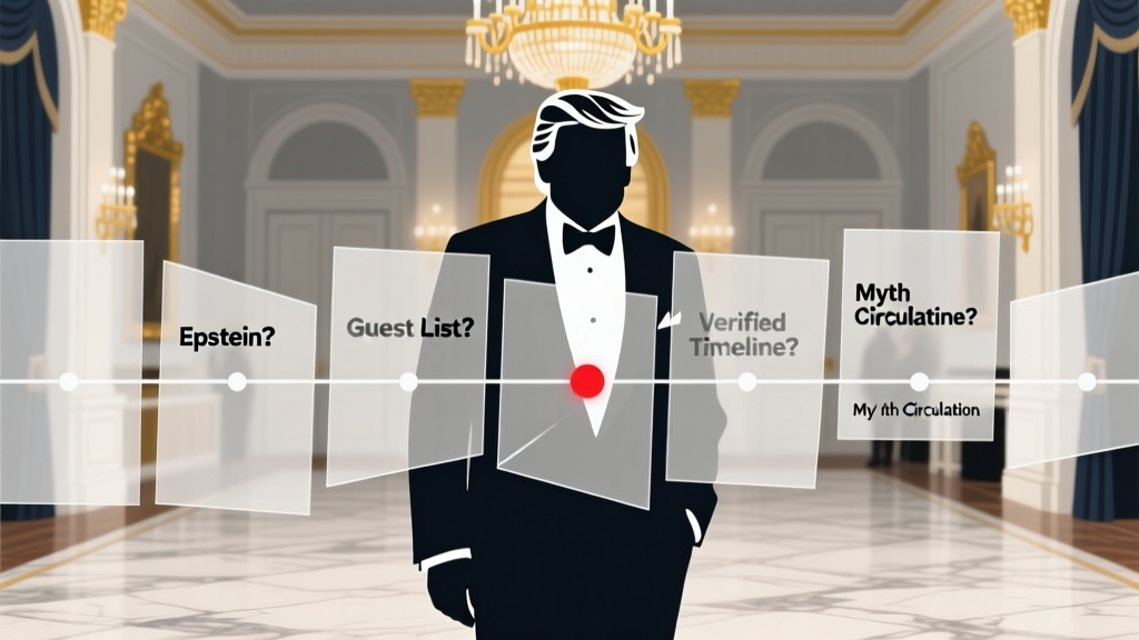 Epstein at Trump’s Wedding? Verified Timeline (2026)