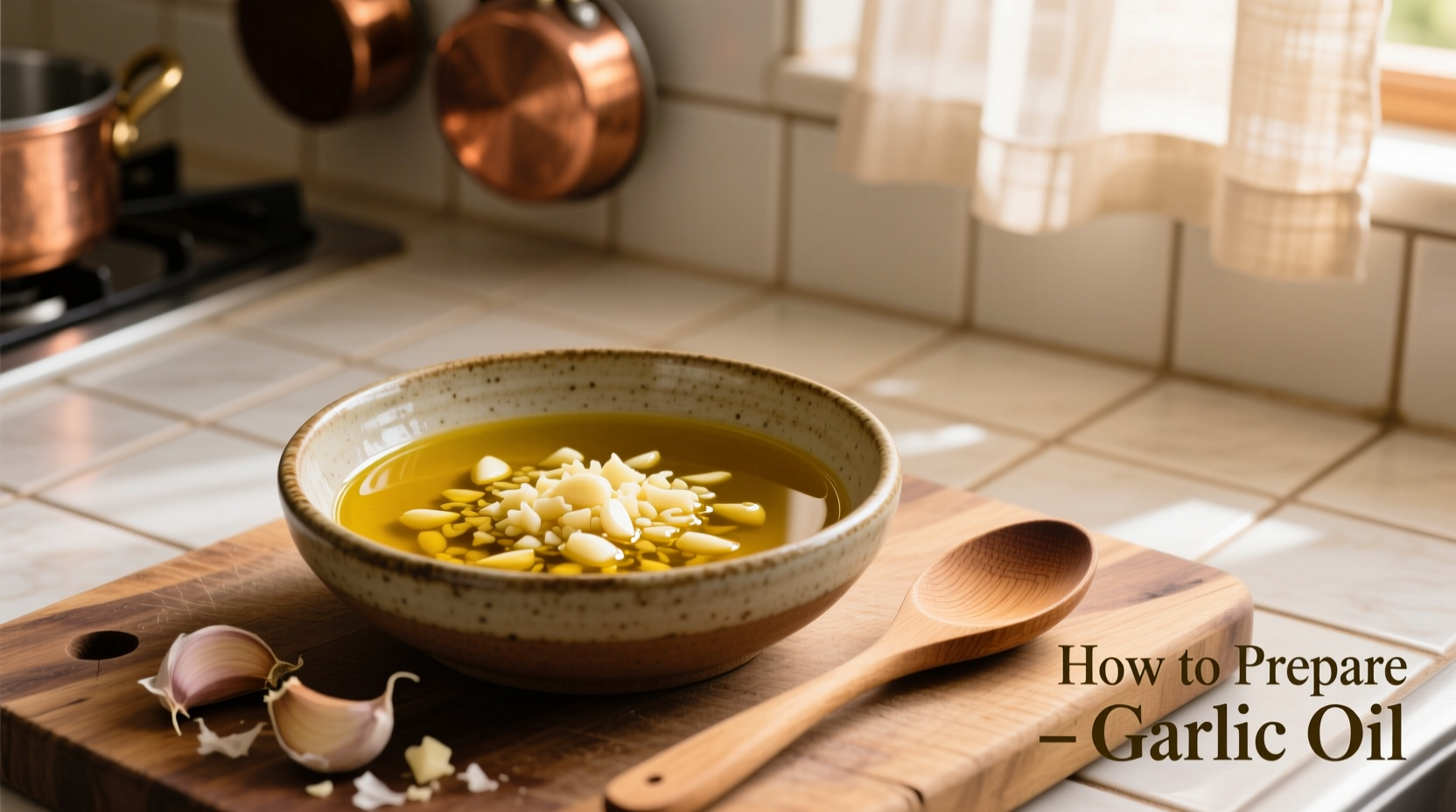 How to Prepare Garlic Oil Safely at Home