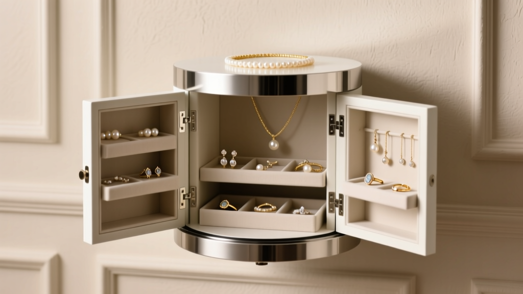 Lvsomt 360 Swivel Jewelry Cabinet: Worth It?