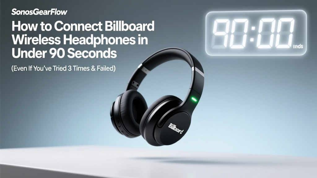 Billboard Wireless Headphones Not Connecting? Fix It (2026)