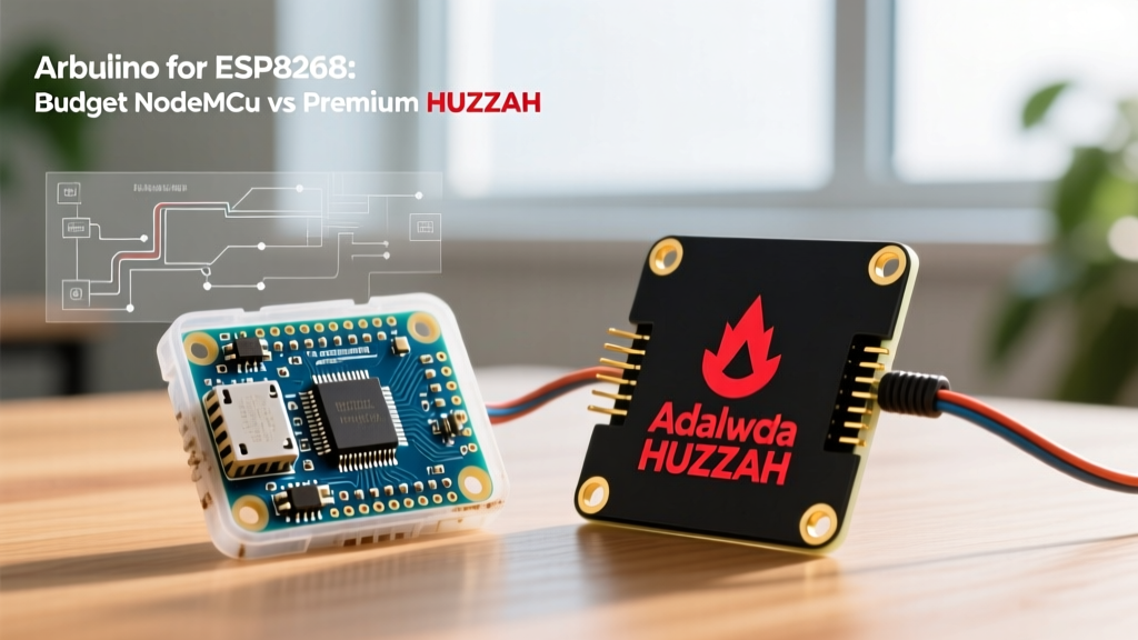 Arduino for ESP8266: Budget NodeMCU vs Premium HUZZAH