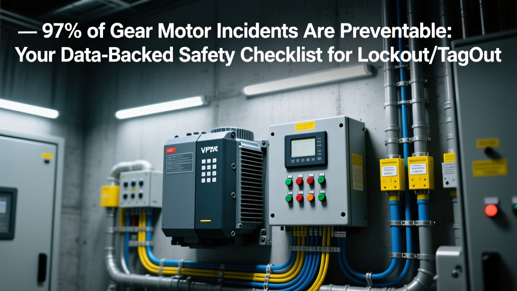97% of Gear Motor Incidents Are Preventable