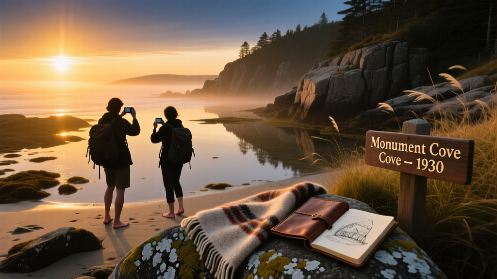 Sunrise Monument Cove: A Quiet Pilgrimage at Acadia’s Eastern Edge