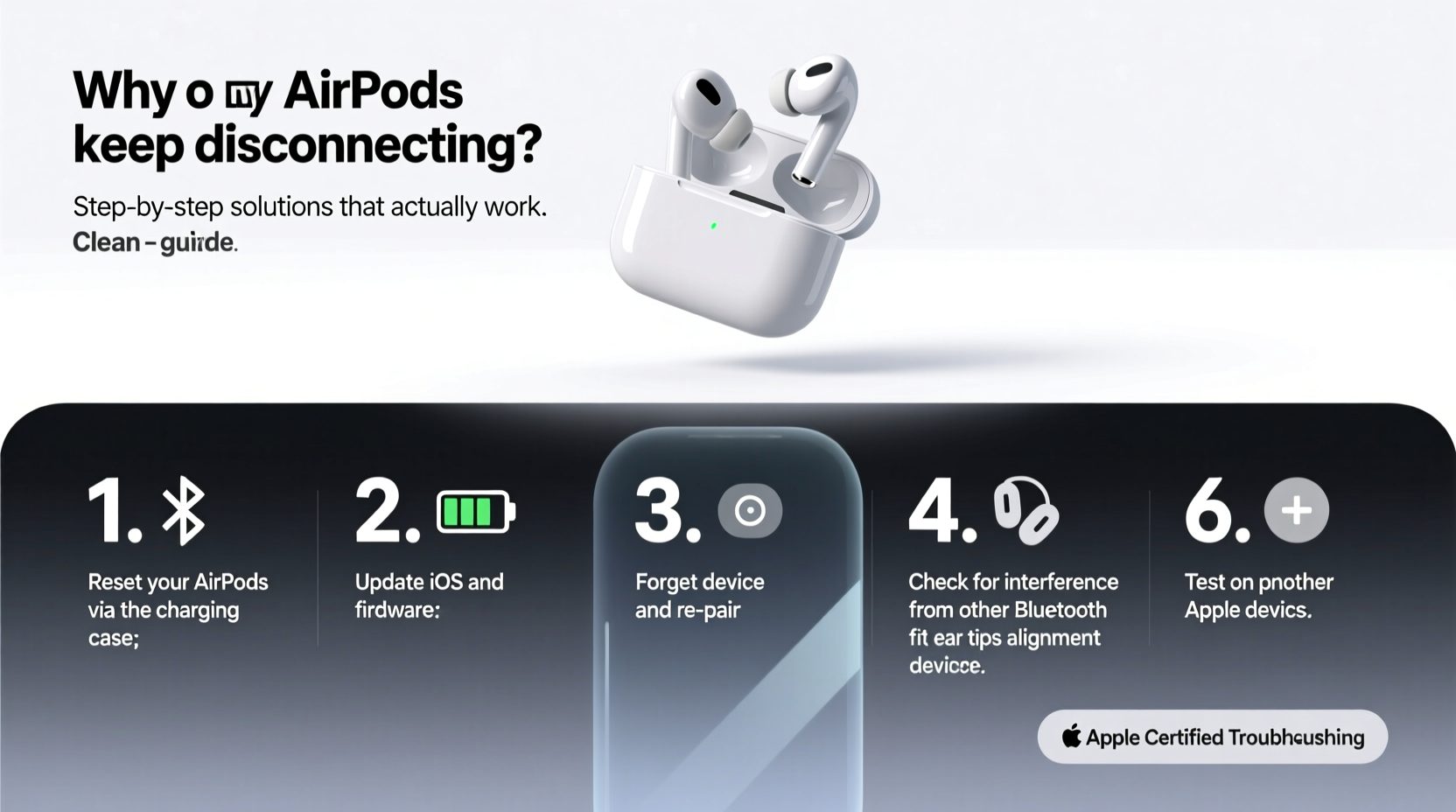 why do my airpods keep disconnecting troubleshooting steps that actually help