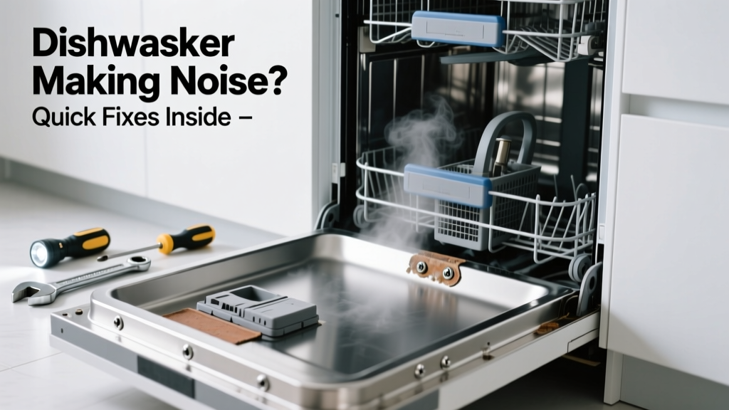 Dishwasher Making Noise in Kitchen: Quick Fixes