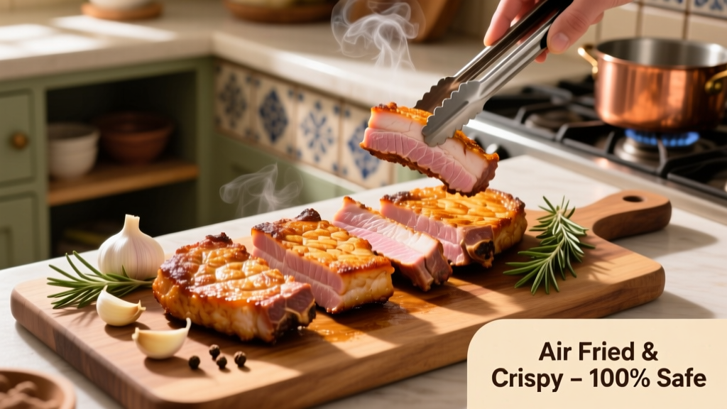 Air Fried Smoked Pork Chops: Crispy, Juicy & Safe