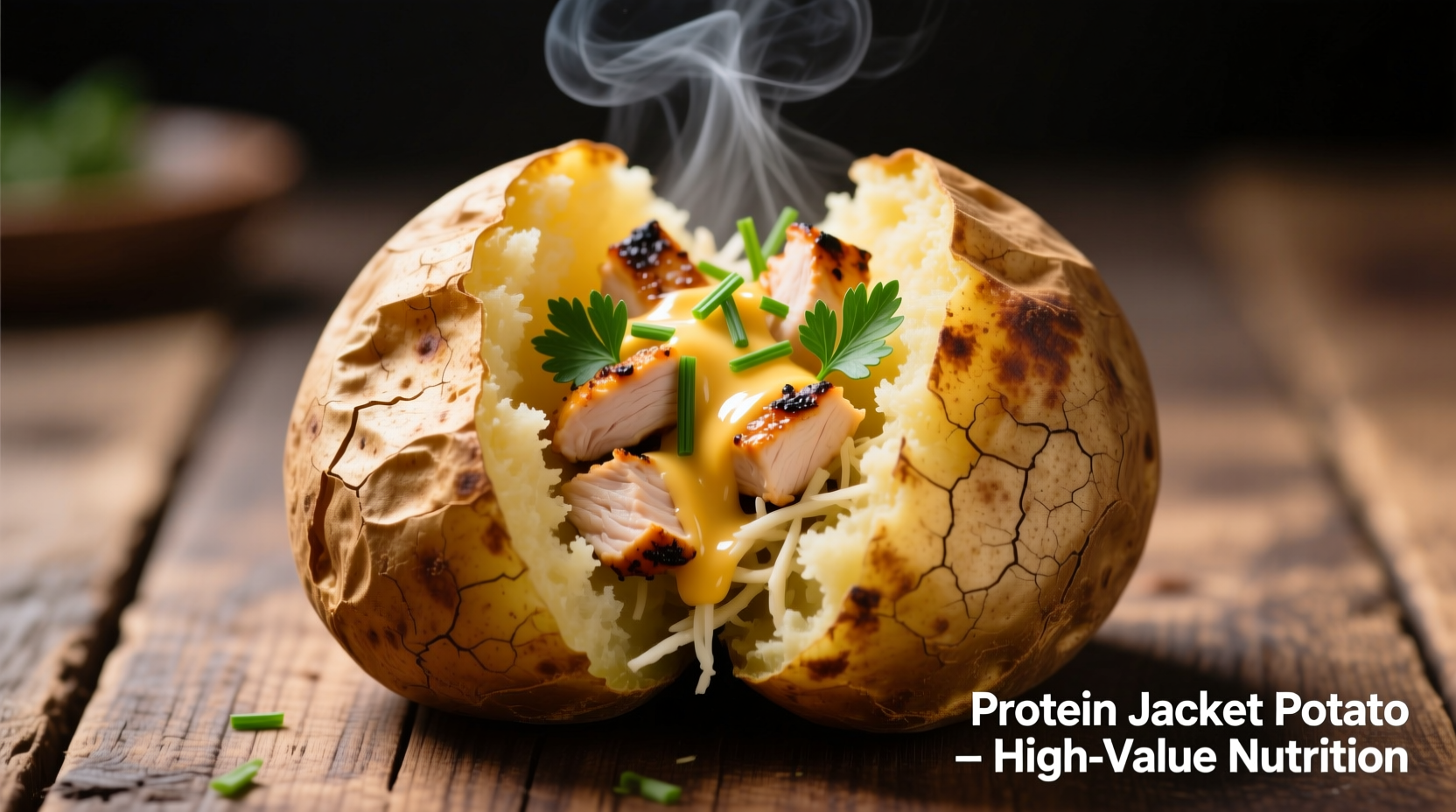 Protein Jacket Potato: Boost Nutrition to 30g Per Meal