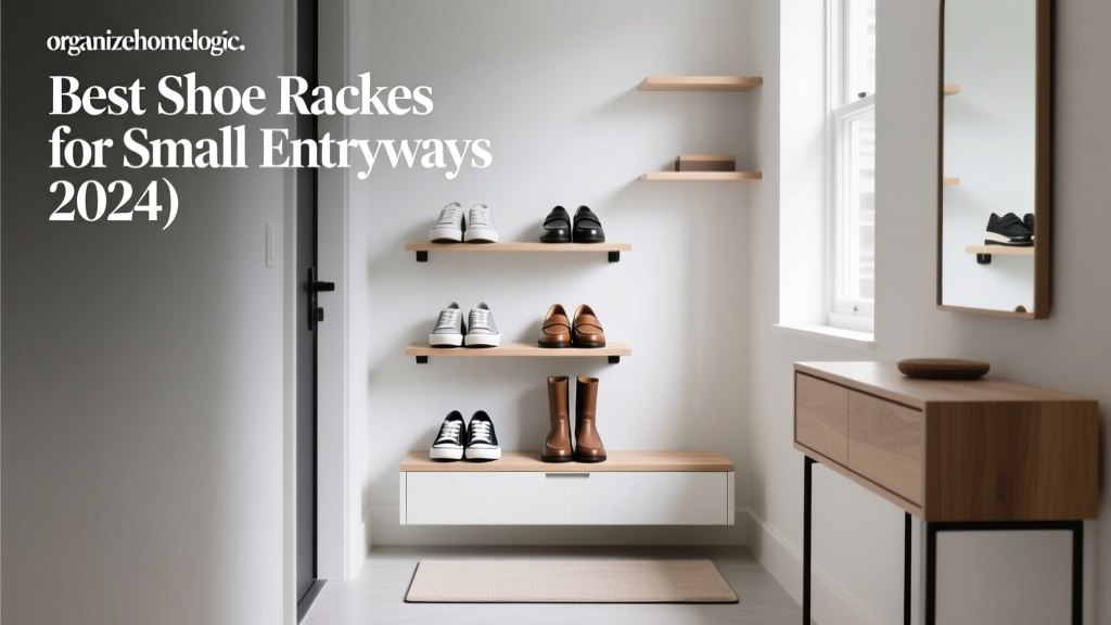 Best Shoe Racks for Small Entryways (2024)