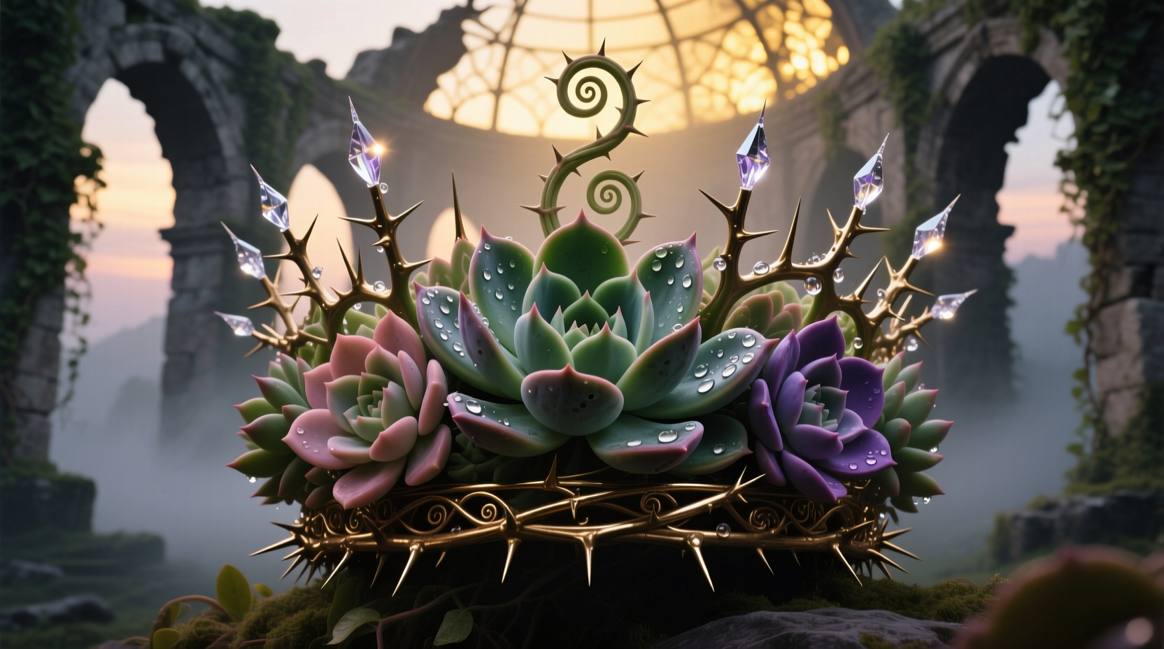 succulent crown of thorns