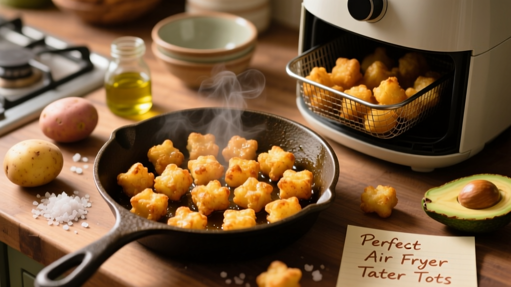 Crispy Air Fryer Tater Tots: Golden & Oil-Light