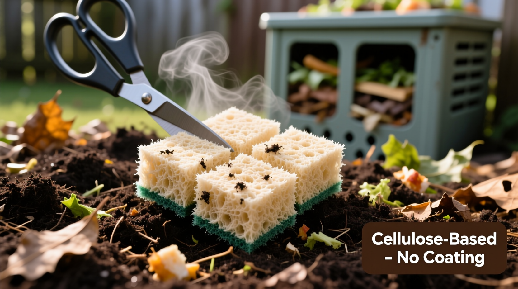 compostable sponges home compost reality check