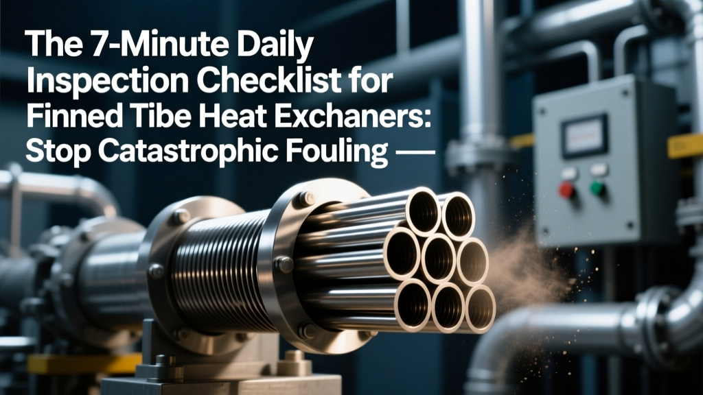 7-Minute Finned Tube Heat Exchanger Inspection Checklist