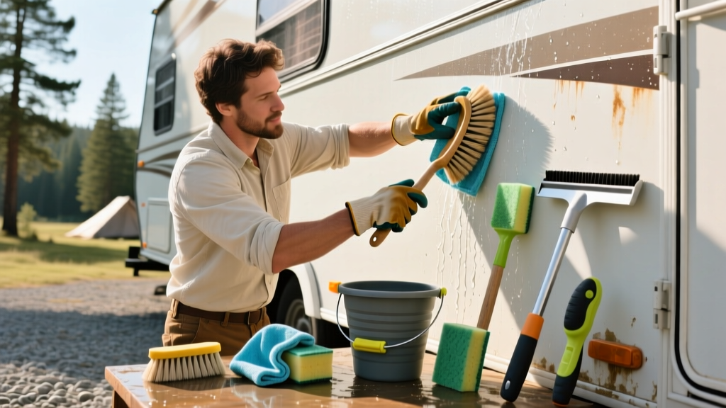 Tested: How To Clean RV Without Electricity Off-Grid