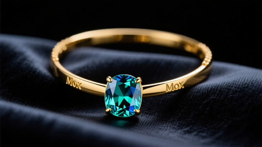 14k yellow gold Mox sapphire necklace with a bezel-set teal Montana sapphire pendant resting on dark silk, soft studio lighting