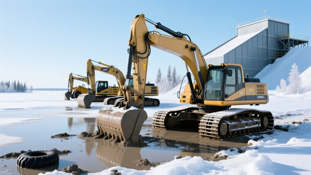 Maintaining Snow Fleets: Swamp Mats for Heavy Equipment Dump Sites