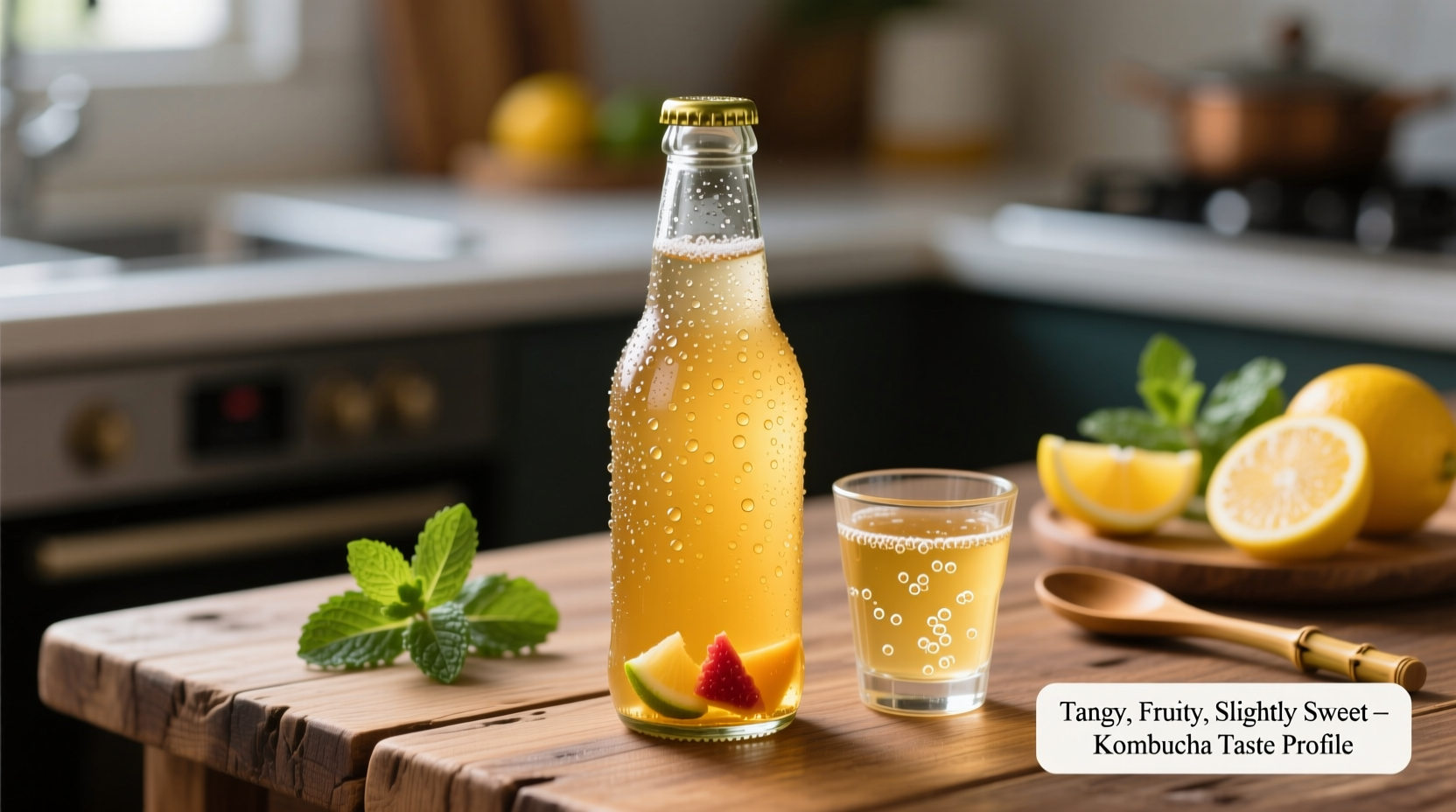 what does kombucha taste like