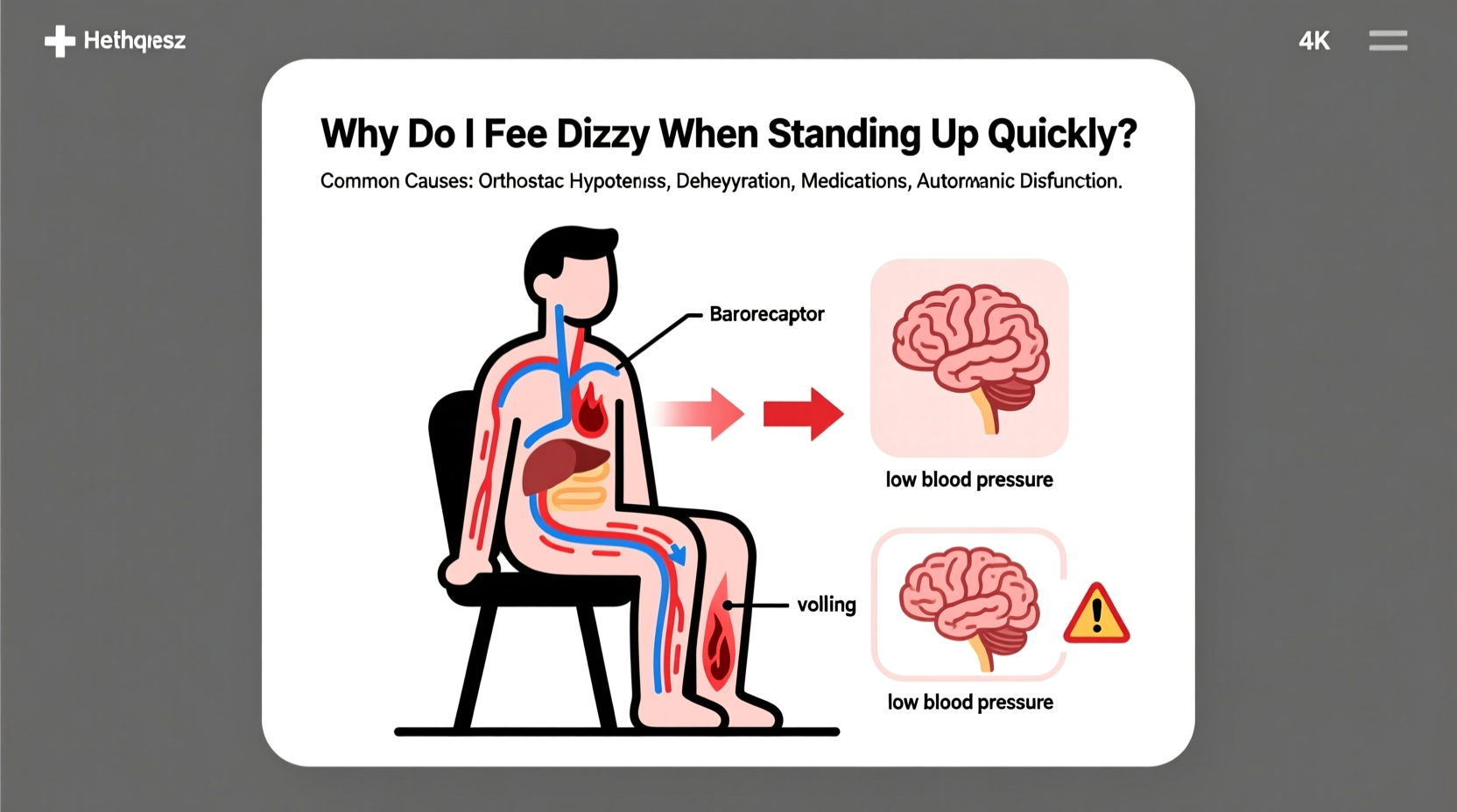 Why Do I Feel Dizzy When Standing Up Quickly Common Causes
