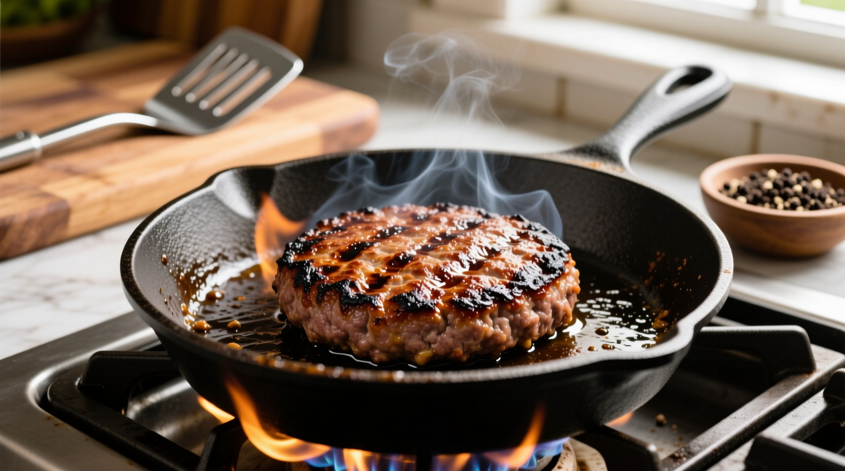 how to actually brown your impossible burger