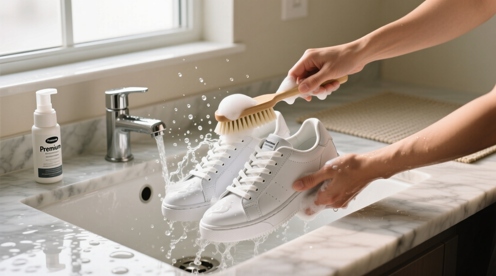 how to wash shoes