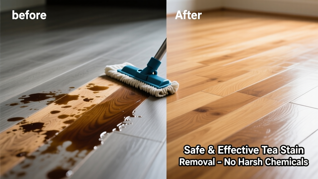 How to Remove Tea Stains from Hardwood Floors Safely