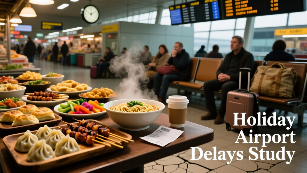 The Holiday Airport Delays Study: How Travel Disruptions Reshape Culinary Tourism and Global Food Experiences