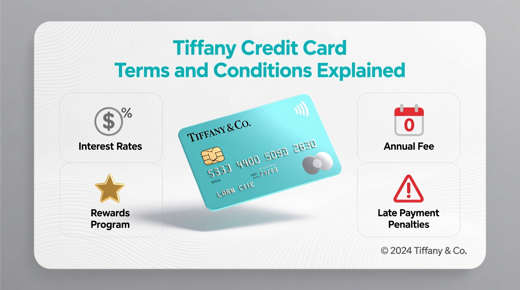 tiffany credit card terms conditions
