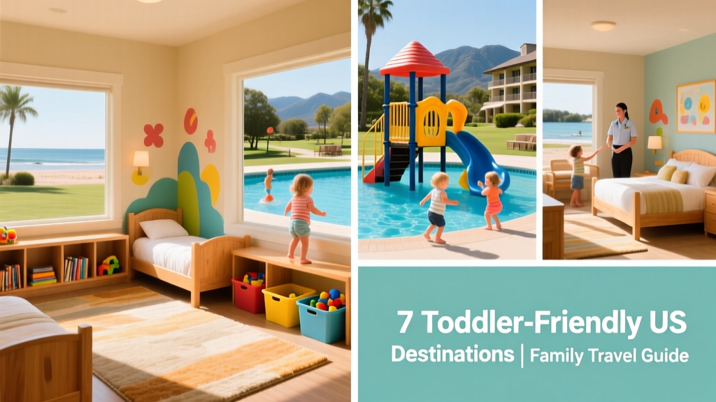 7 Most Toddler-Friendly Destinations in the US: Where Nap Schedules Thrive and Meltdowns Minimize