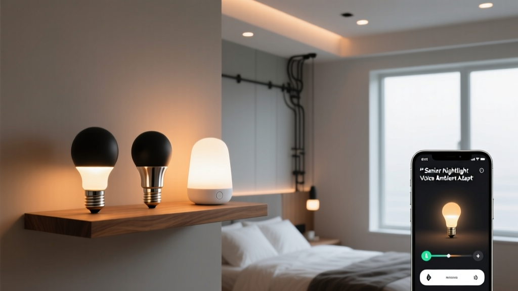 Smart Nightlights for Seniors: Voice-Controlled & Adaptive