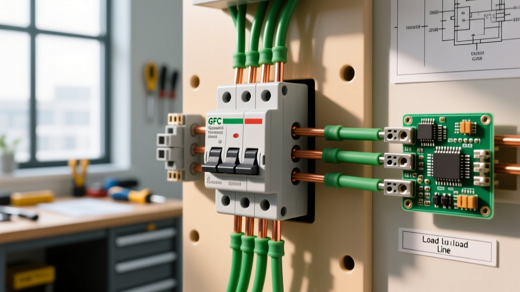GFCI Line Load Diagram: Wiring Steps, Hazards, and Testing Guide