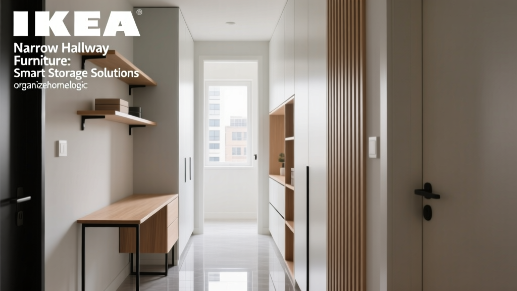 IKEA Narrow Hallway Furniture: Smart Storage Solutions