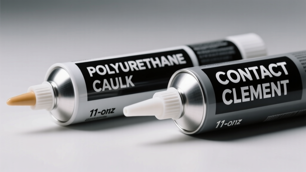 Polyurethane Caulk vs Contact Cement: Best for Sealing or Bonding?
